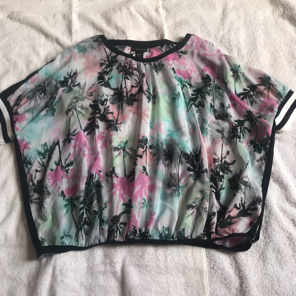 Metaphor Sheer Blouse XL
